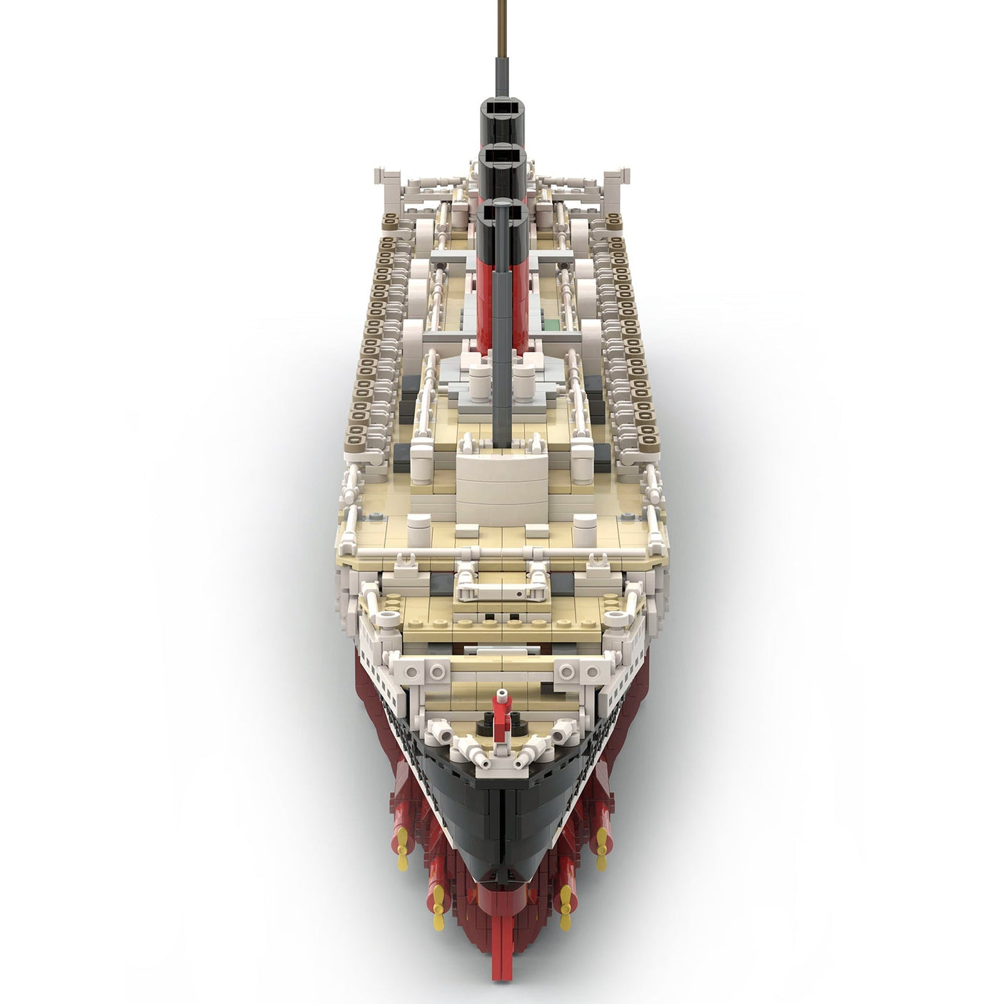 MOC - 93208 Queen Mary Bausteinboot Klemmbausteine - LesDiy - Klemmbausteine
