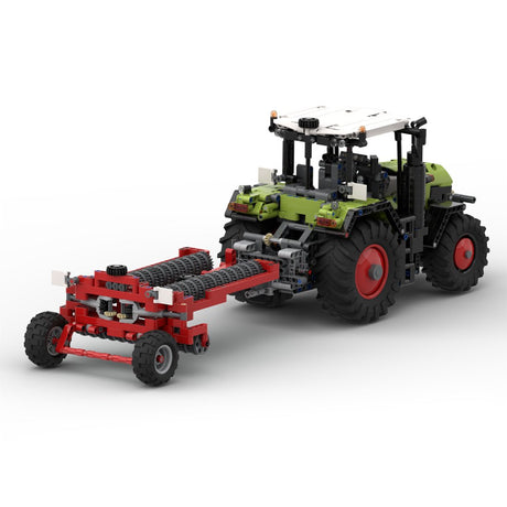 MOC - 94474 & MOC - 78643 RC ausziehbarer Ackerschlepper Klemmbausteine - LesDiy - Klemmbausteine