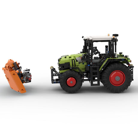 MOC - 94474 & MOC - 8161 RC Tech Traktor Klemmbausteine - LesDiy - Klemmbausteine