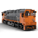 MOC - 94812 Orange N - Klasse Retro - Zug - LesDiy - Klemmbausteine