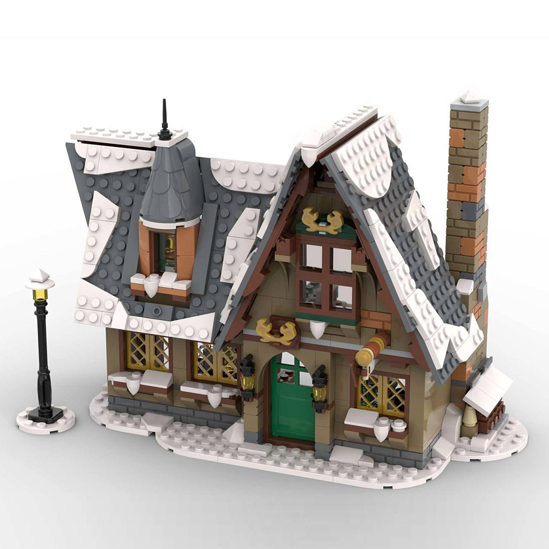 MOC - 94936 The Stuffed Stocking (a Winter Village Inn) Klemmbausteine - LesDiy - Klemmbausteine