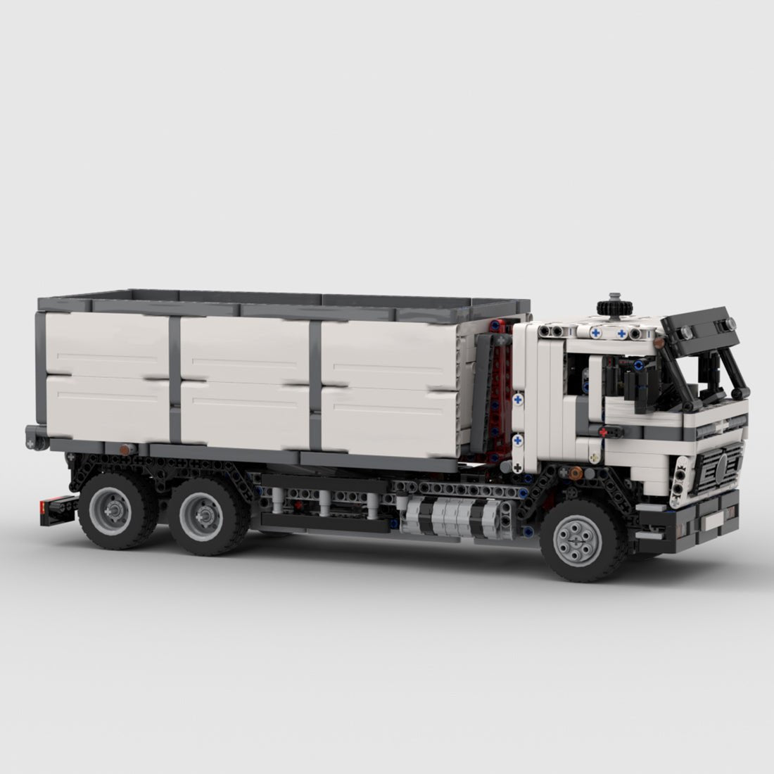 MOC - 96056 Truck NG - 1632 Hookloader Klemmbausteine - LesDiy - Klemmbausteine