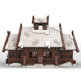 MOC - 96080 Winter Viking Mead Hall Klemmbausteine - LesDiy - Klemmbausteine