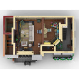 MOC - 96543 Friends Apartment & MacLarens Pub Klemmbausteine - LesDiy - Klemmbausteine