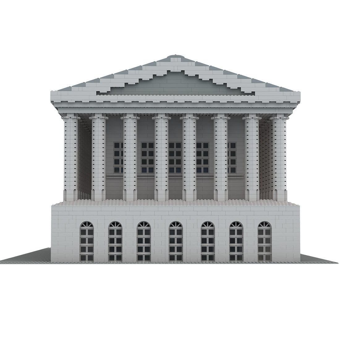 MOC - 96640 Birmingham Town Hall (with interior) Klemmbausteine - LesDiy - Klemmbausteine