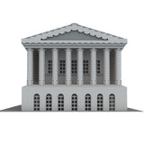MOC - 96640 Birmingham Town Hall (with interior) Klemmbausteine - LesDiy - Klemmbausteine