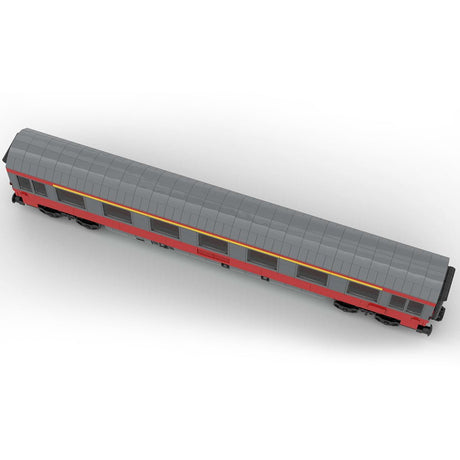 MOC - 97688 6wide Static Edition ÖBB Personenwagen 1. Klasse S ohne Druckteile und Figuren - LesDiy - Klemmbausteine