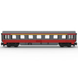 MOC - 97688 6wide Static Edition ÖBB Personenwagen 1. Klasse S ohne Druckteile und Figuren - LesDiy - Klemmbausteine