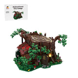 MOC - 98101 Medieval Forest Fairy Cottage Klemmbausteine - LesDiy - Klemmbausteine