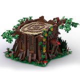 MOC - 98101 Medieval Forest Fairy Cottage Klemmbausteine - LesDiy - Klemmbausteine