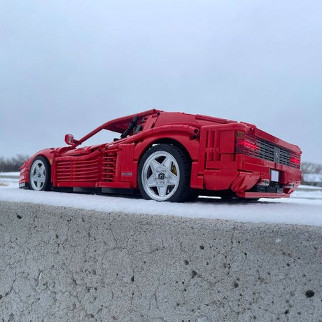 MOC - 98925 Ferrari Testarossa Klemmbausteine - LesDiy - Klemmbausteine