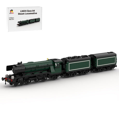 MOC - 99054 LNER Class A4 Steam Locomotive Klemmbausteine - LesDiy - Klemmbausteine
