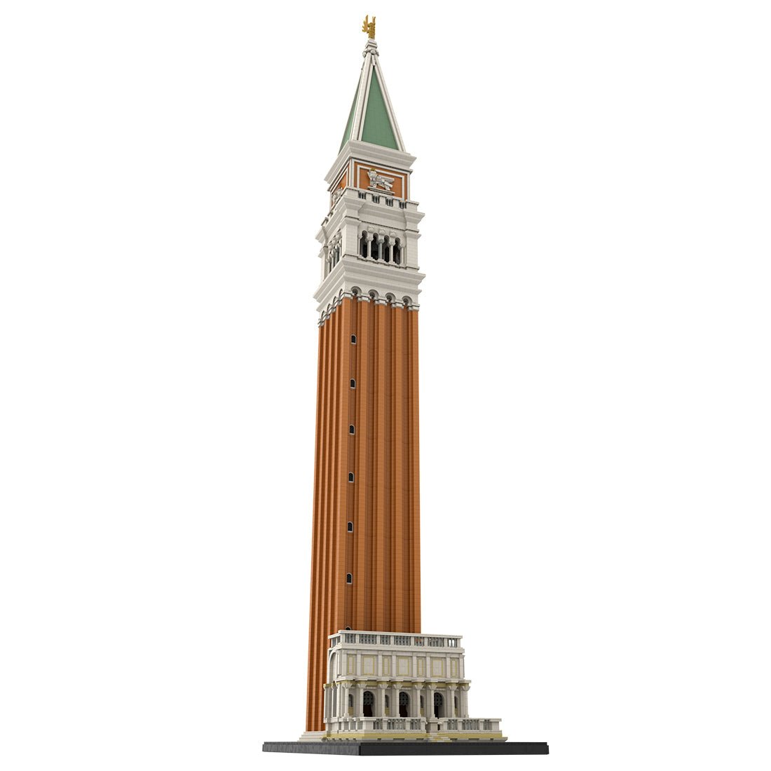 MOC - 99638 1/50 St - Mark's Bell Tower Klemmbausteine - LesDiy - Klemmbausteine