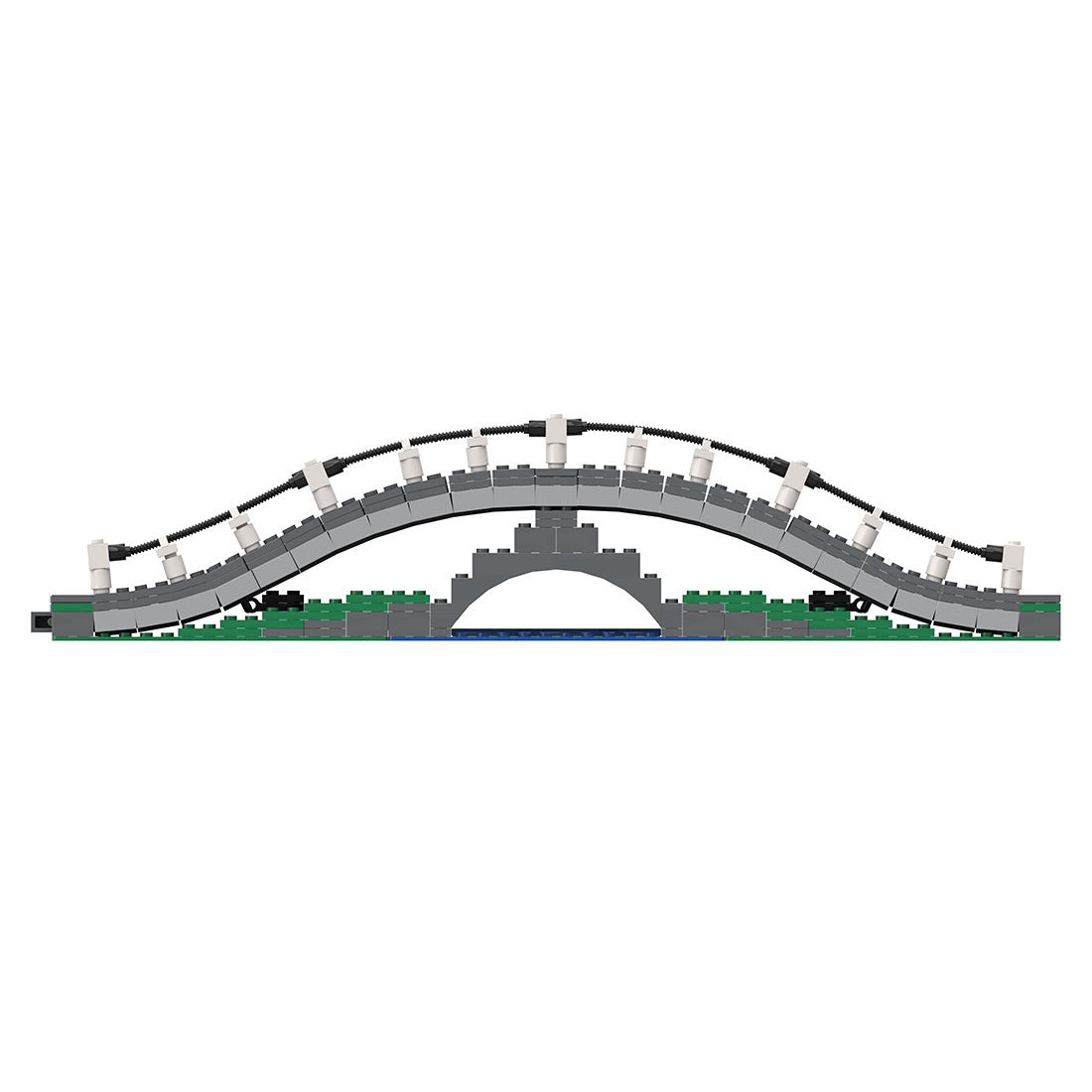MOC Modern Highway Arch Bridge Klemmbausteine - LesDiy - Klemmbausteine
