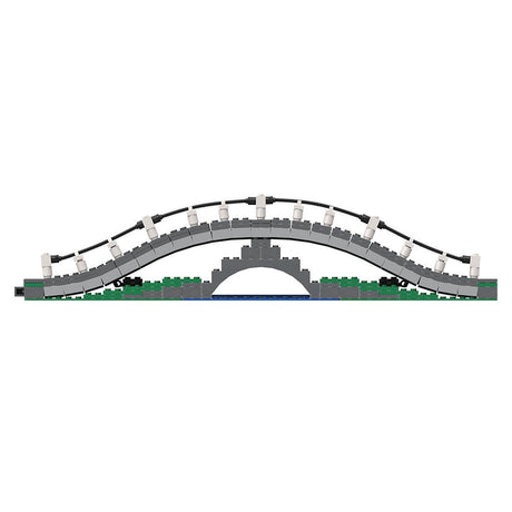 MOC Modern Highway Arch Bridge Klemmbausteine - LesDiy - Klemmbausteine