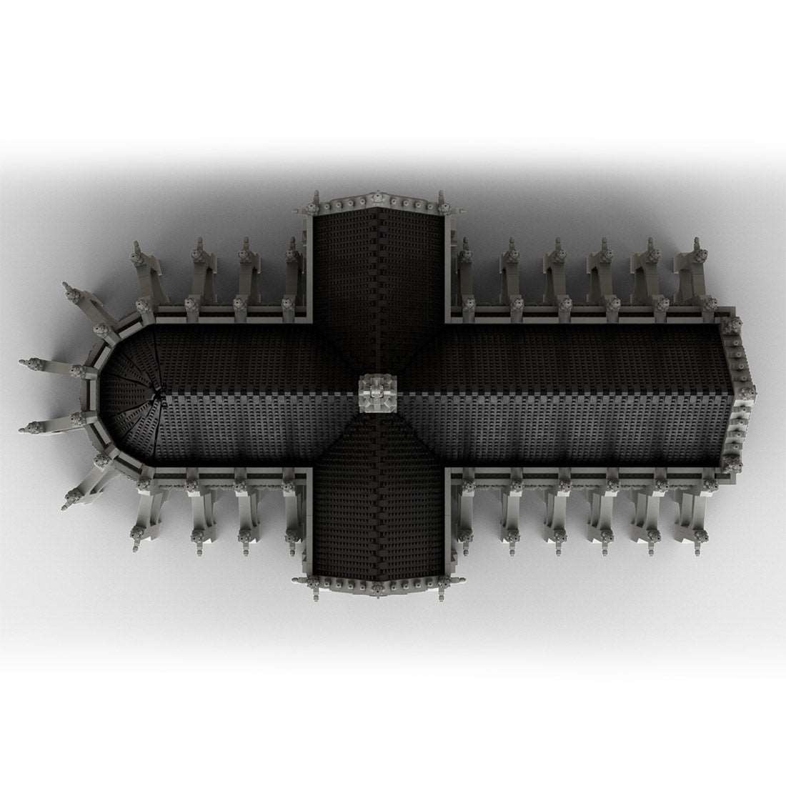 MOC Sint - Remigiuskerk Klemmbausteine - LesDiy - Klemmbausteine