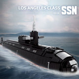 Mocsage 1/125 UCC Militärisches Atom - U - Boot der Los Angeles - Klasse Klemmbausteine - LesDiy - Klemmbausteine