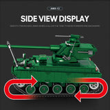 Mocsage 1/28 Scale Tank Klemmbausteine - LesDiy - Klemmbausteine