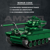 Mocsage 1/28 Scale Tank Klemmbausteine - LesDiy - Klemmbausteine