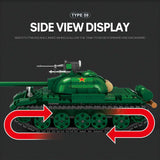 Mocsage 1/30 Scale Type 59 Tank Klemmbausteine - LesDiy - Klemmbausteine