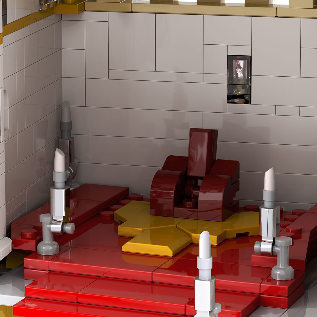 Mocsage Deutsches Schloss Neuschwanstein im Maßstab 1:350 Klemmbausteine - LesDiy - Klemmbausteine