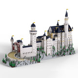 Mocsage Deutsches Schloss Neuschwanstein im Maßstab 1:350 Klemmbausteine - LesDiy - Klemmbausteine