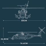 Mocsage MOC - 127265 CH - 53E Super Stallion 1/35 Klemmbausteine - LesDiy - Klemmbausteine