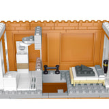 Mocsage Street Scene MOC European Department Corner Store with Light Klemmbausteine - LesDiy - Klemmbausteine