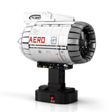 Mocsage Turbo Aircraft Engine Klemmbausteine - LesDiy - Klemmbausteine