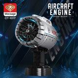 Mocsage Turbo Aircraft Engine Klemmbausteine - LesDiy - Klemmbausteine