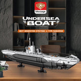 Mocsage U - boat Klemmbausteine - LesDiy - Klemmbausteine