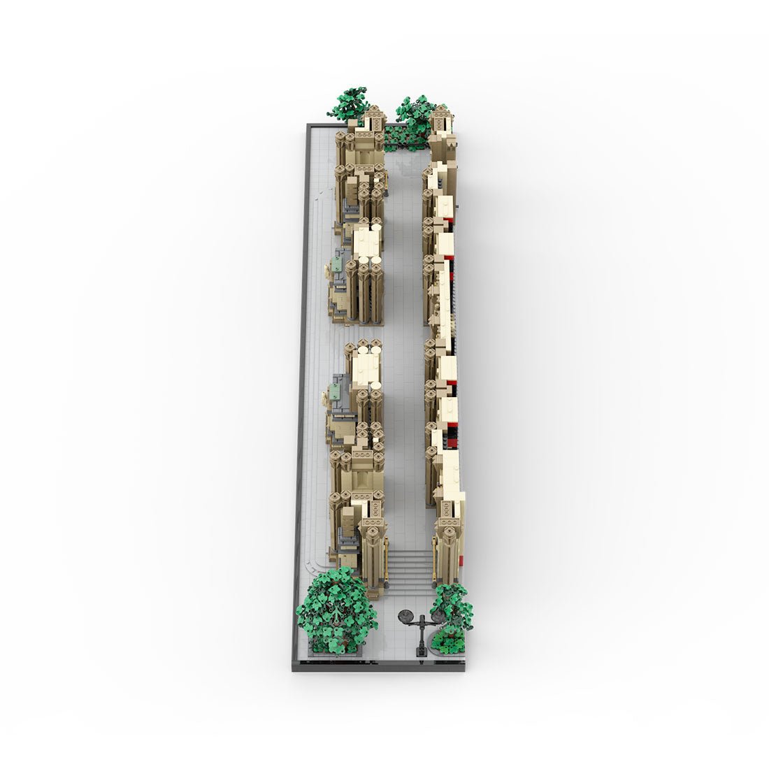 Modul des Deutschen Berliner Doms A4 Klemmbausteine - LesDiy - Klemmbausteine