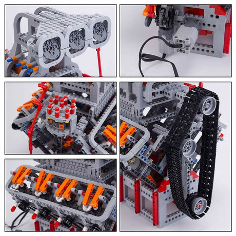 OHV 5.0LV8 Klemmbausteine - LesDiy - Klemmbausteine