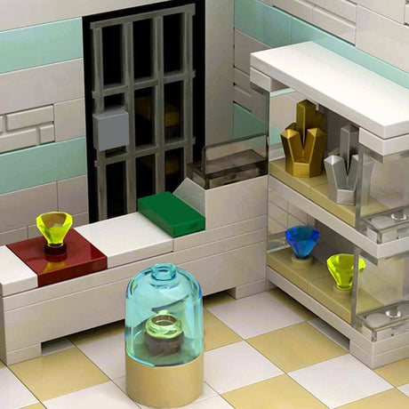 Old Town Shop Diagonal Street Klemmbausteine - LesDiy - Klemmbausteine