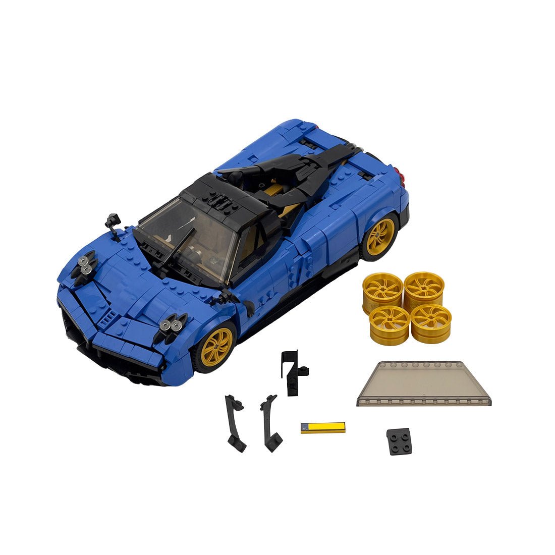 Pagani Huayra Supercar Klemmbausteine - LesDiy - Klemmbausteine