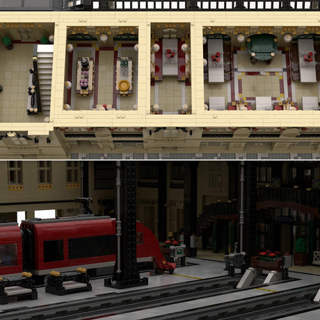 Paris Train Station Klemmbausteine - LesDiy - Klemmbausteine