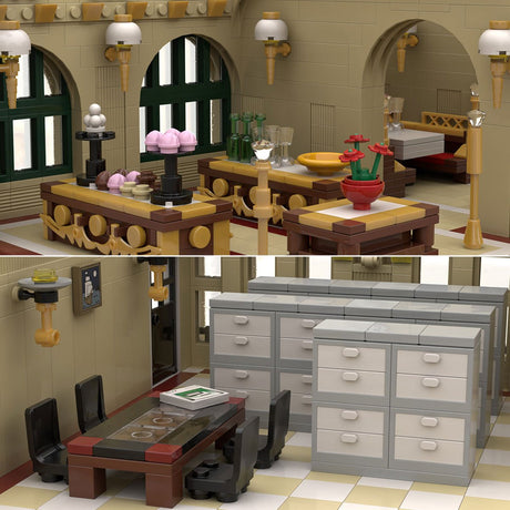 Paris Train Station Klemmbausteine - LesDiy - Klemmbausteine