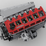 RB30 - V4 - 3.0L Reihensechszylinder - Viertakt - Benzinmotor Klemmbausteine - LesDiy - Klemmbausteine