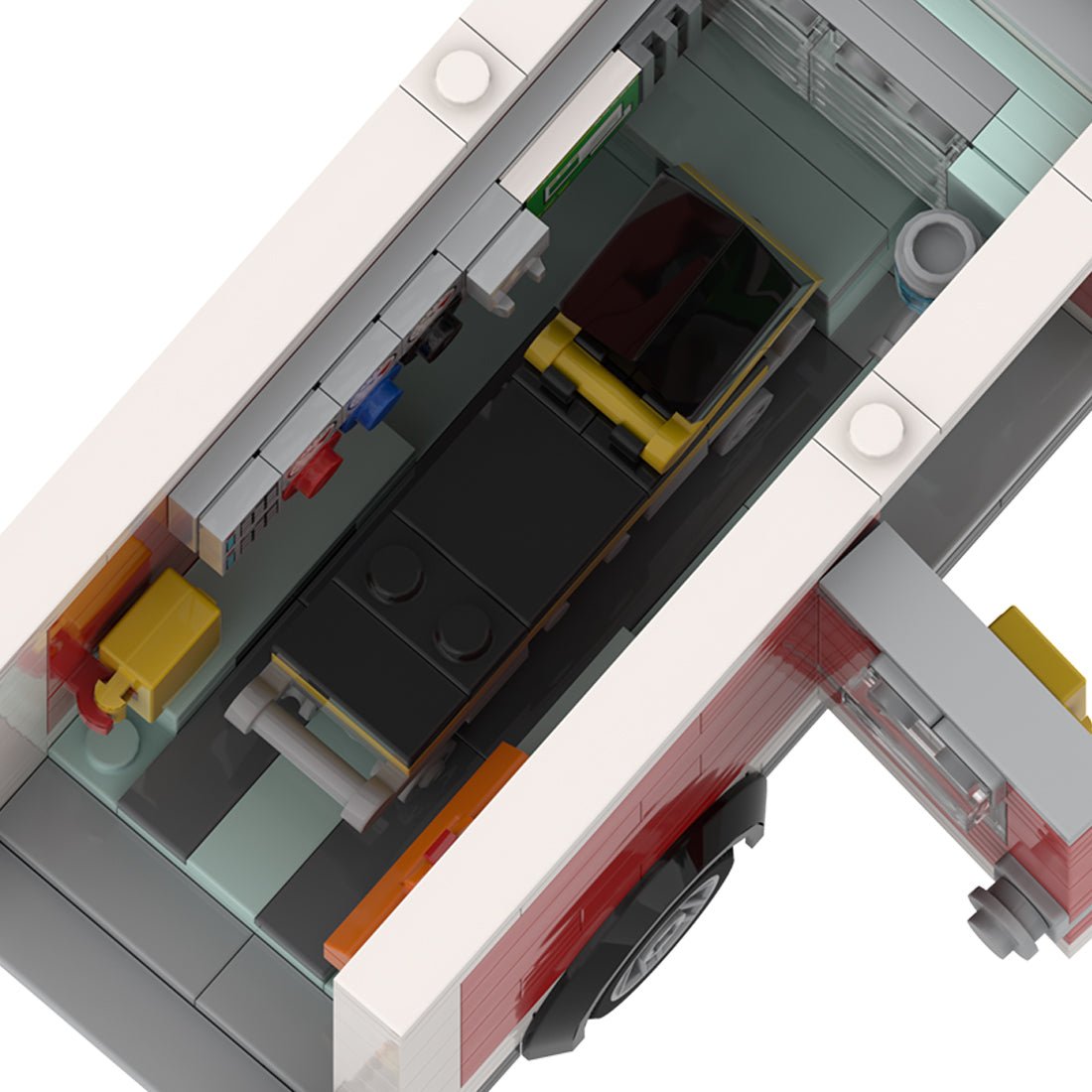 Realistic Ambulance Klemmbausteine - LesDiy - Klemmbausteine