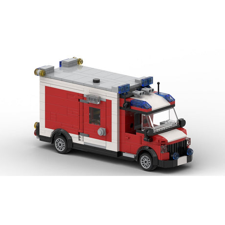 Realistic Ambulance Klemmbausteine - LesDiy - Klemmbausteine