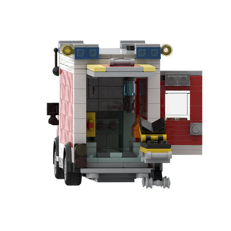 Realistic Ambulance Klemmbausteine - LesDiy - Klemmbausteine