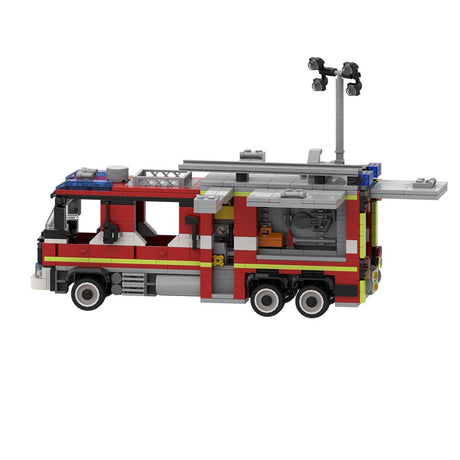 Realistic Emergency  Fire Truck Klemmbausteine - LesDiy - Klemmbausteine