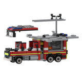 Realistic Emergency  Fire Truck Klemmbausteine - LesDiy - Klemmbausteine