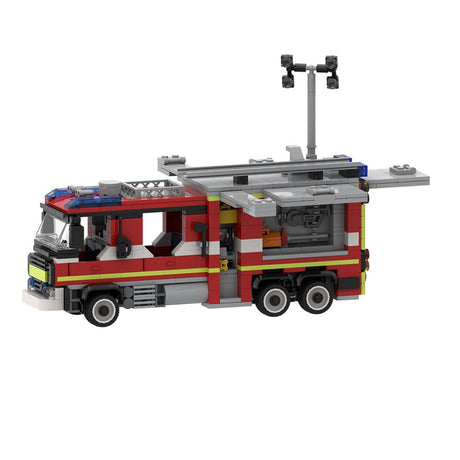 Realistic Emergency  Fire Truck Klemmbausteine - LesDiy - Klemmbausteine