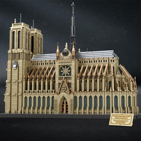 Reobrix 66016 Notre - Dame Cathedral Klemmbausteine - LesDiy - Klemmbausteine