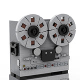 Semi - Professional Open - Reel Tape Recorder Klemmbausteine（Dynamic Version） - LesDiy - Klemmbausteine