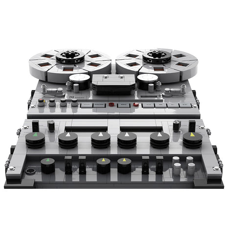 Semi - Professional Open - Reel Tape Recorder Klemmbausteine（Dynamic Version） - LesDiy - Klemmbausteine