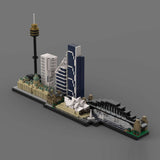 Skyline von Sydney im Maßstab 1/2000 Klemmbausteine - LesDiy - Klemmbausteine