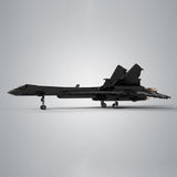 Soviet Supersonic Fighter - Interceptor MIG - 31 Firefox Klemmbausteine - LesDiy - Klemmbausteine