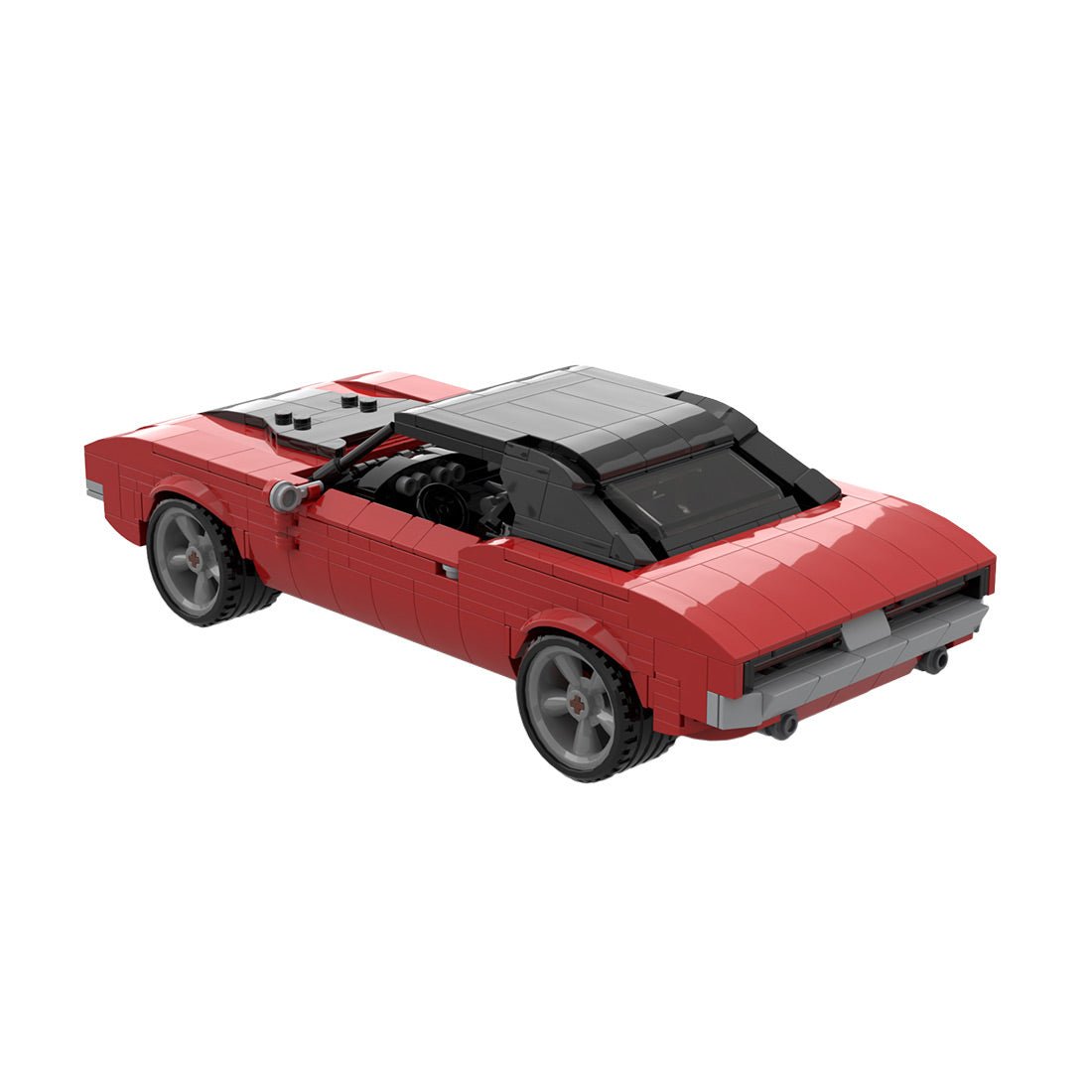 Sportwagen der Muscle - Serie Klemmbausteine - LesDiy - Klemmbausteine